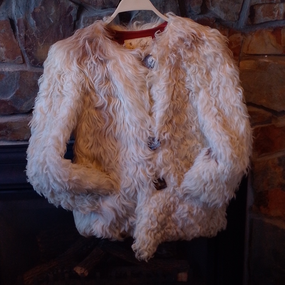 Rare Long-haired Raw Sheep Wool Jacket And Scarf Inuk Inuit 2009 - Picture 12 of 16